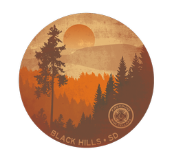 Black Hills Trees FWC Sticker